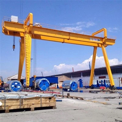 Grua pòrtic doble de 50 tones amb preu de carro
