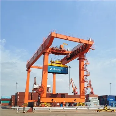 Grua pòrtic de contenidors de 50 tones muntada per ferrocarril
